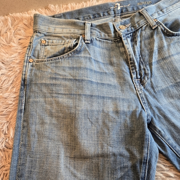 7 For All Mankind Austyn Jeans Size 33 - Picture 8 of 16